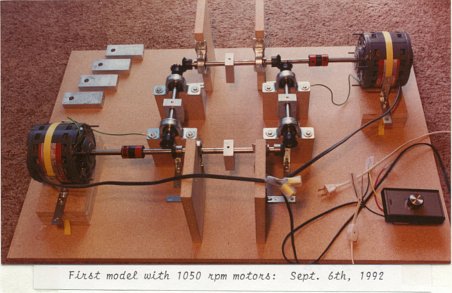 Tesla Flying Machine - Flying Stove, 1st model 1992-09-06