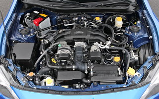2013 Scion engine compartment