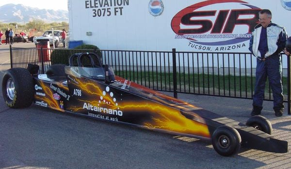 EV-Eliminator-V-dragster 2007 with Dennis